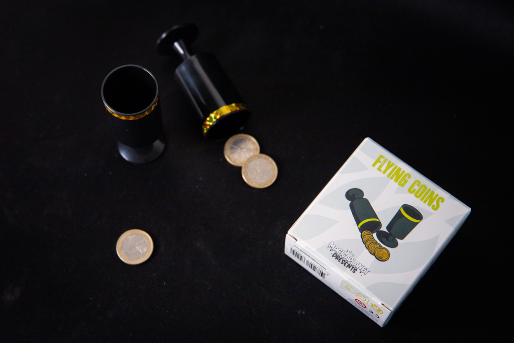Truco para magia con monedas